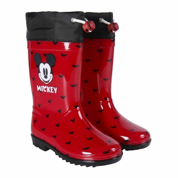 Stivali da pioggia per Bambini Mickey Mouse Rosso