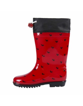 Kinder Gummistiefel Mickey Mouse Rot