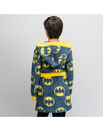 Kinder-Morgenmantel Batman Grau Dunkelgrau