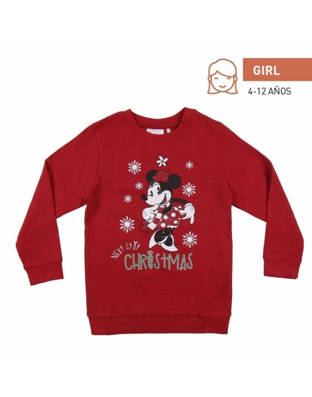 Jungen Sweater ohne Kapuze Mickey Mouse Rot