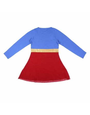 Kleid Superman Blau Rot