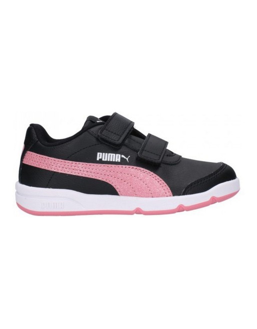 Kinder Sportschuhe Puma STEPFLEEX2 SLVE GLITZFS VLNF 193622 07 Schwarz