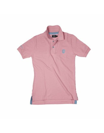 Herren Kurzarm-Poloshirt Bobroff Rosa