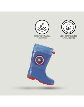 Stivali da pioggia per Bambini The Avengers Azzurro