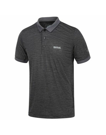 Men’s Short Sleeve Polo Shirt Regatta Remex II Dark grey