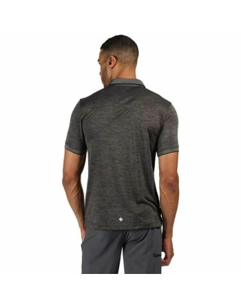 Men’s Short Sleeve Polo Shirt Regatta Remex II Dark grey