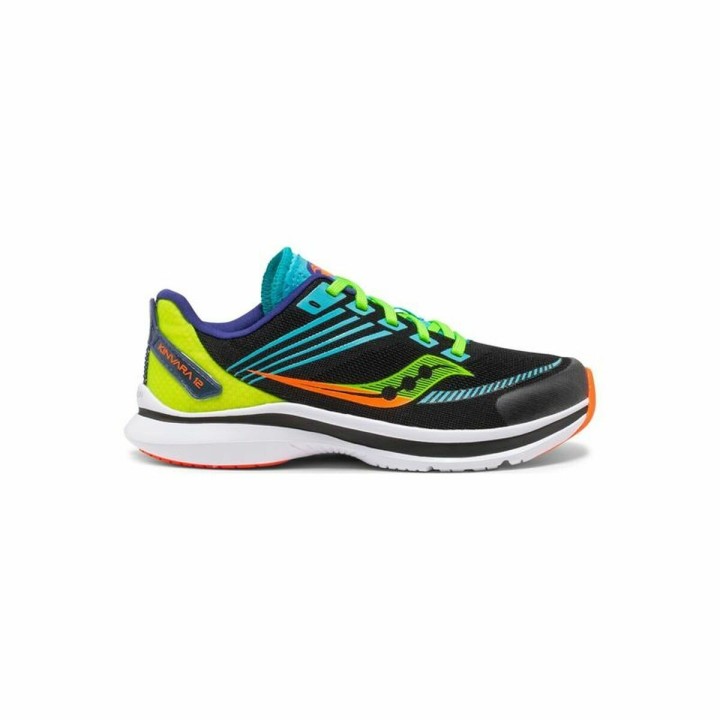Løbesko til børn Saucony Kinvara 12 JR Sort