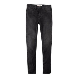 Lange Hose Levi's 720 High Rise Super Skinny Schwarz Mädchen