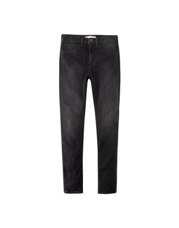 Lange Bukser Levi's 720 High Rise Super Skinny Sort Pige