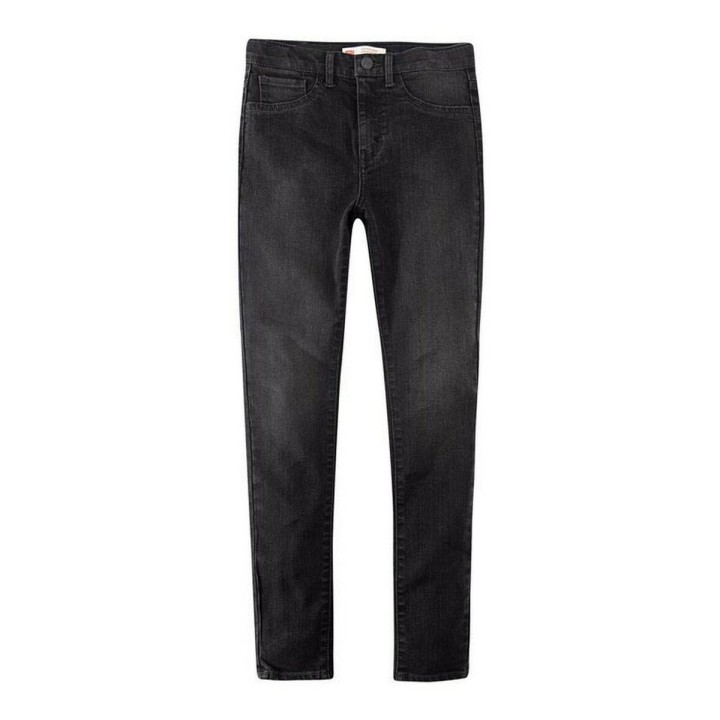Lange Bukser Levi's 720 High Rise Super Skinny Sort Pige