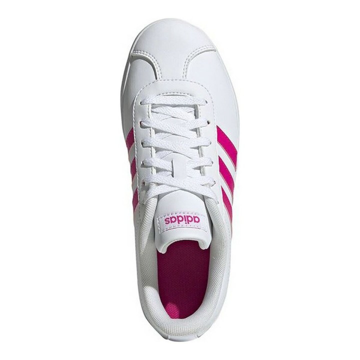 Sportssko til børn Adidas VL Court 2.0 Hvid
