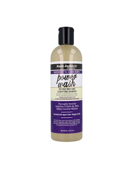 Shampoo Aunt Jackie's Curls & Coils Grapeseed Power Wash (355 ml)