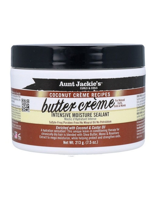 Crème stylisant Aunt Jackie's Curls & Coils Coconut Butter (213 g)