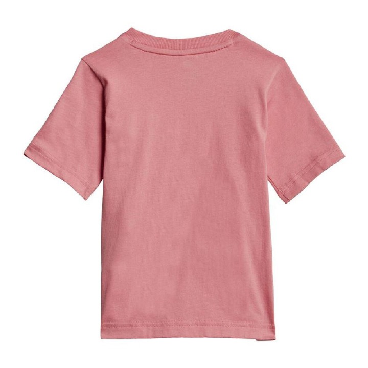 Ensemble de Sport pour Enfants Adidas Badge of Sport Summer Corail