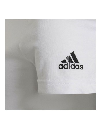 Maglia a Maniche Corte per Bambini Adidas Graphic Bianco