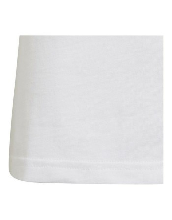 Maglia a Maniche Corte per Bambini Adidas Graphic Bianco