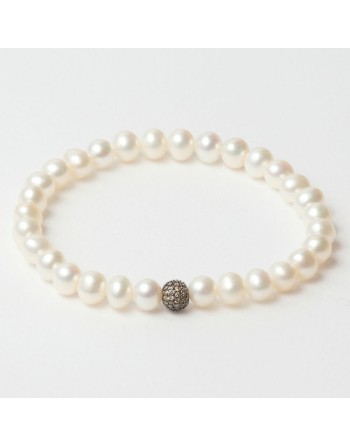 Armbånd til kvinder Lancaster JLA-BR-SB-4-WH 16 mm