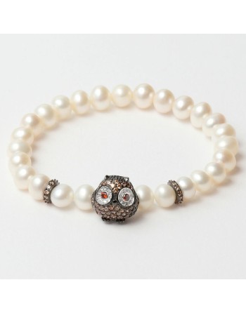 Ladies' Bracelet Lancaster JLA-BR-OWL-4-WH 16 mm