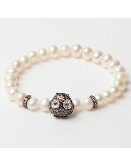 Bracciale Donna Lancaster JLA-BR-OWL-4-WH 16 mm