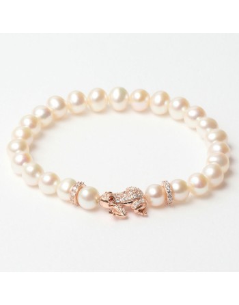 Ladies' Bracelet Lancaster JLA-BR-FROG-2-WH 16 mm