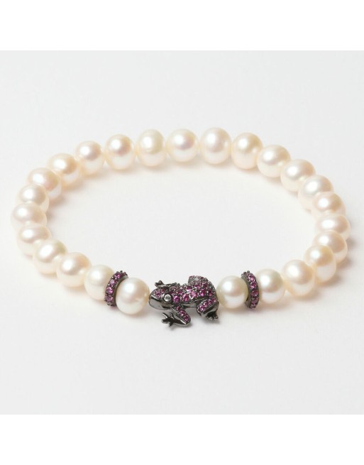 Ladies' Bracelet Lancaster JLA-BR-FROG-5-WH 16 mm