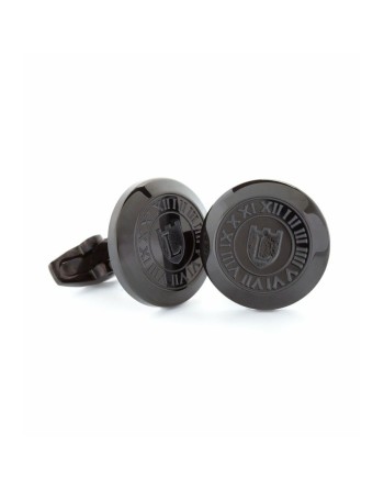 Boutons de manchette Lancaster GLA018A-BK 2 cm