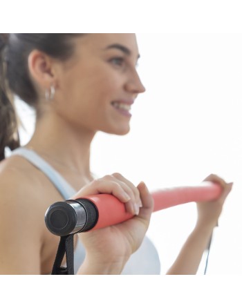 Fitness Bar med Resistance Bands og Motion Guide Resibar InnovaGoods