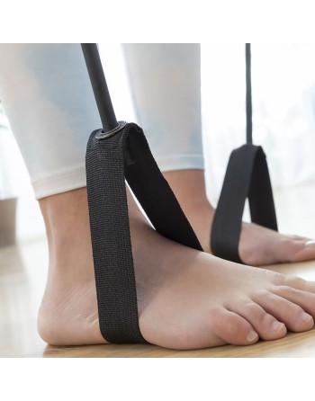 Fitness Bar with Resistance Bands and Exercise Guide Resibar InnovaGoods