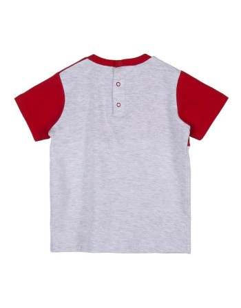 Maglia a Maniche Corte per Bambini Marvel Grigio 2 Unità