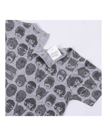 Tutina a Maniche Corte per Bambini Marvel Grigio