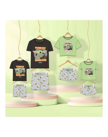 Summer Pyjama The Mandalorian Green Light Green Lady