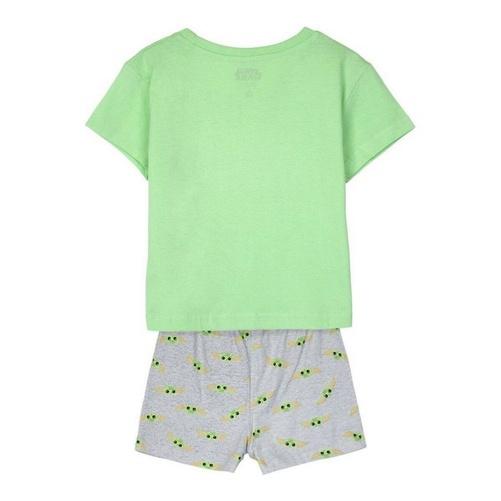 Pigiama Estivo The Mandalorian Verde Verde Chiaro Per bambini