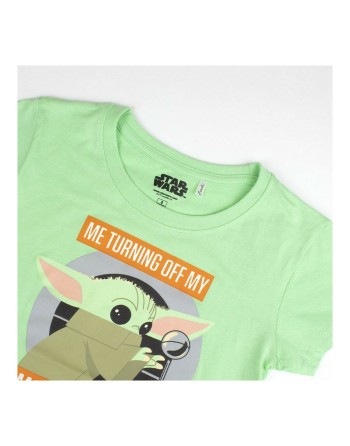 Børnepyjamasser The Mandalorian Grøn Lysegrøn Børns