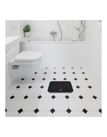 Bilancia Digitale da Bagno TM Electron Nero