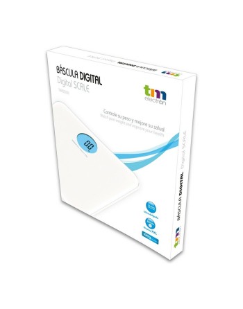 Bilancia Digitale da Bagno TM Electron Bianco
