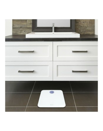 Bilancia Digitale da Bagno TM Electron Bianco