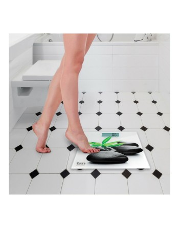Báscula Digital de Baño TM Electron Zen Gris Slim (23 mm)
