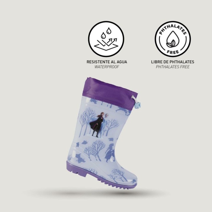 Stivali da pioggia per Bambini Frozen Lilla