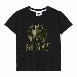 Børne Kortærmet T-shirt Batman Sort