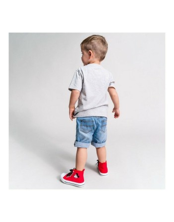 Kurzarm-T-Shirt Mickey Mouse Grau