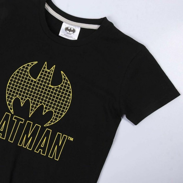 Børne Kortærmet T-shirt Batman Sort