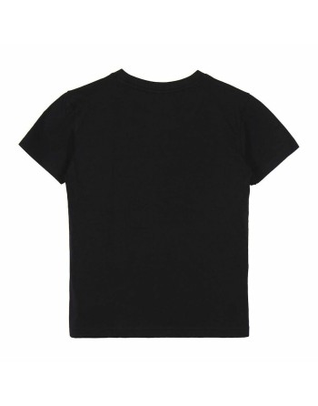 Maglia a Maniche Corte per Bambini Batman Nero