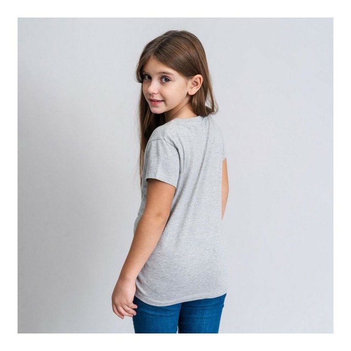 Børne Kortærmet T-shirt Minnie Mouse Grå