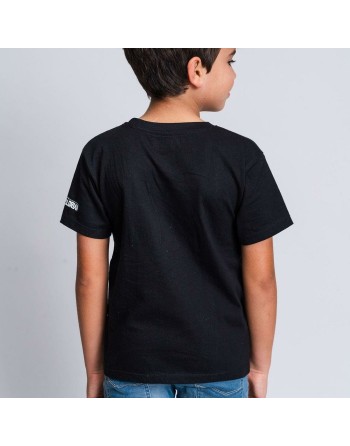 Maglia a Maniche Corte per Bambini The Mandalorian Nero
