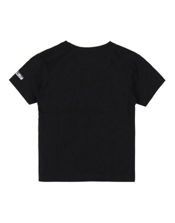 Børne Kortærmet T-shirt The Mandalorian Sort