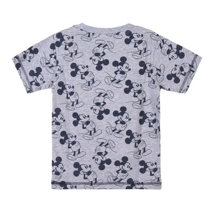 Børne Kortærmet T-shirt Mickey Mouse Grå