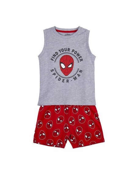 Børnepyjamasser Spider-Man Grå