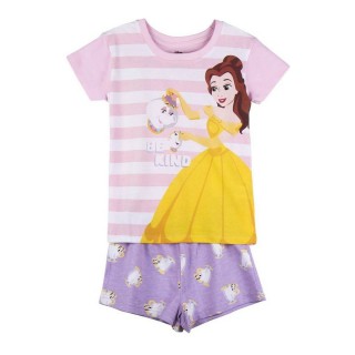 Børnepyjamasser Disney Princess Pink
