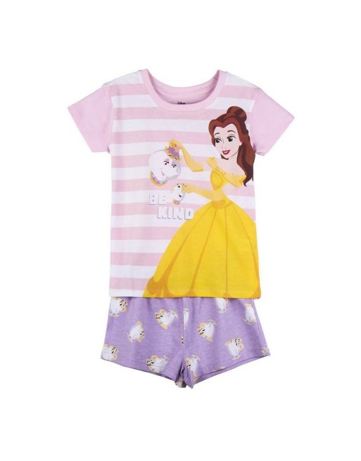 Børnepyjamasser Disney Princess Pink