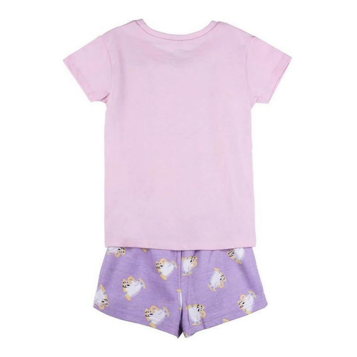 Børnepyjamasser Disney Princess Pink